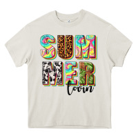 Cream summer lovin Heavy Core Tee - texasbilliewilder
