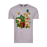 Vintage Zinc cocrtail martini and gift and snow Vintage Tee - AdoDesignShop