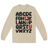 Pride Alphabet Long Sleeve Tee | Teevron