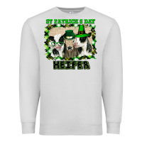 Dove Grey St Patricks Day Heifer Premium Sweatshirt - Bettercallsaul