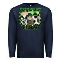 Navy St Patricks Day Heifer Premium Sweatshirt - Bettercallsaul