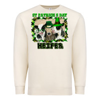 Sandshell St Patricks Day Heifer Premium Sweatshirt - Bettercallsaul
