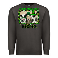 Smoke St Patricks Day Heifer Premium Sweatshirt - Bettercallsaul