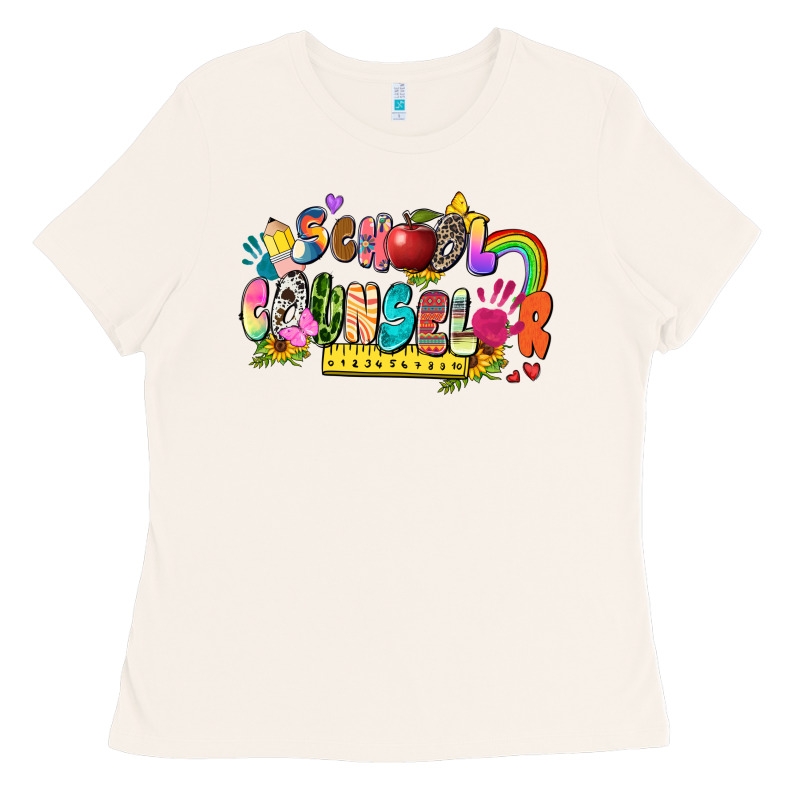 School Counselor Ladies Tee by Zillion Design Studio | Teevron