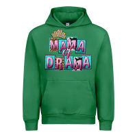 Emerald Mama of Drama Mother's Day Urban Hoodie - CowGirlArtShop