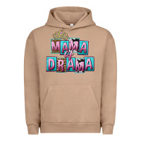 Pigment Burro Mama of Drama Mother's Day Urban Hoodie - CowGirlArtShop