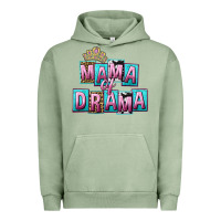 Pigment Oil Green Mama of Drama Mother's Day Urban Hoodie - CowGirlArtShop