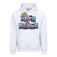 White Mama of Drama Mother's Day Urban Hoodie - CowGirlArtShop
