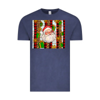 Vintage Denim santa with gifts Vintage Tee - AdoDesignShop