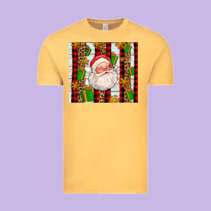 Santa With Gifts Vintage Tee Designed By Adodesignshop