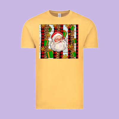 Santa With Gifts Vintage Tee Designed By Adodesignshop