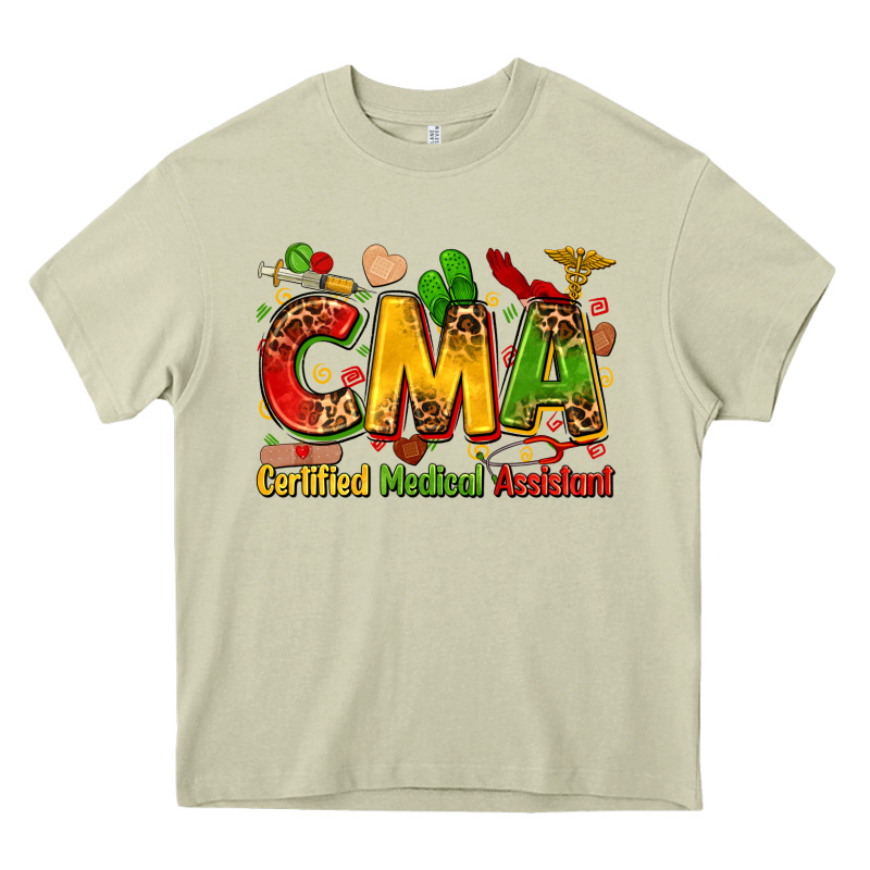 Certified Medical Assistant Juneteenth Heavy Core Tee by Zillion Design Studio | Teevron