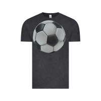 Vintage Black soccer ball Vintage Tee - JahusDesignShop
