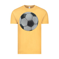 Vintage Mustard soccer ball Vintage Tee - JahusDesignShop