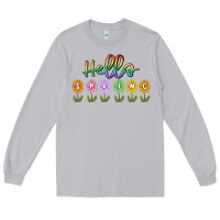 Moon Dust hello spring Long Sleeve Tee - MaliasSmallBusiness