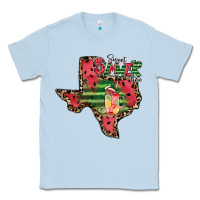 Dusty Blue sweet summer time texas Classic Tee - CowhideDigitalArt