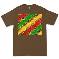 Cacao african colors leopard Premium Tee - Zillion Design Studio