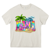 Cream summer mama Heavy Core Tee - texasbilliewilder