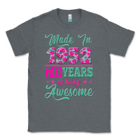 Charcoal Heather made in 1952, 70 years of being awesome kopya Classic Tee - Jasminsmagicworld