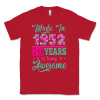 Red made in 1952, 70 years of being awesome kopya Classic Tee - Jasminsmagicworld