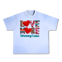 Grape Ice love more worry less Urban Heavy Tee - AdoDesignShop