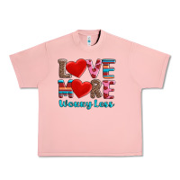 Salmon love more worry less Urban Heavy Tee - AdoDesignShop