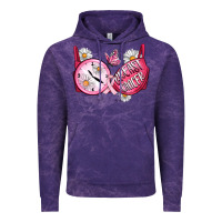Cloud Purple Hour Breast Cancer Bra Vintage Hoodie - Artiststas