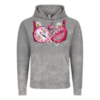 Cloud Rock Hour Breast Cancer Bra Vintage Hoodie - Artiststas