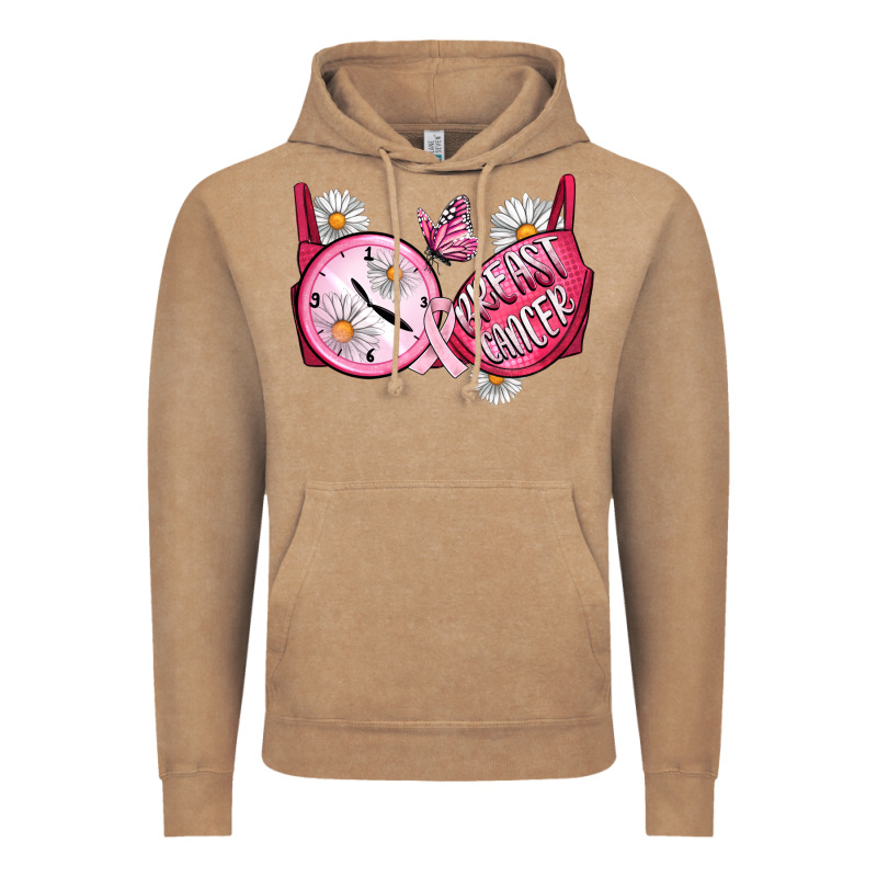 Hour Breast Cancer Bra Vintage Hoodie by Artiststas | Teevron