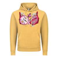 Vintage Mustard Hour Breast Cancer Bra Vintage Hoodie - Artiststas
