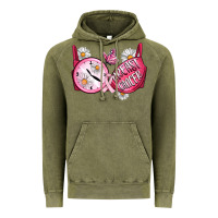 Vintage Olive Hour Breast Cancer Bra Vintage Hoodie - Artiststas