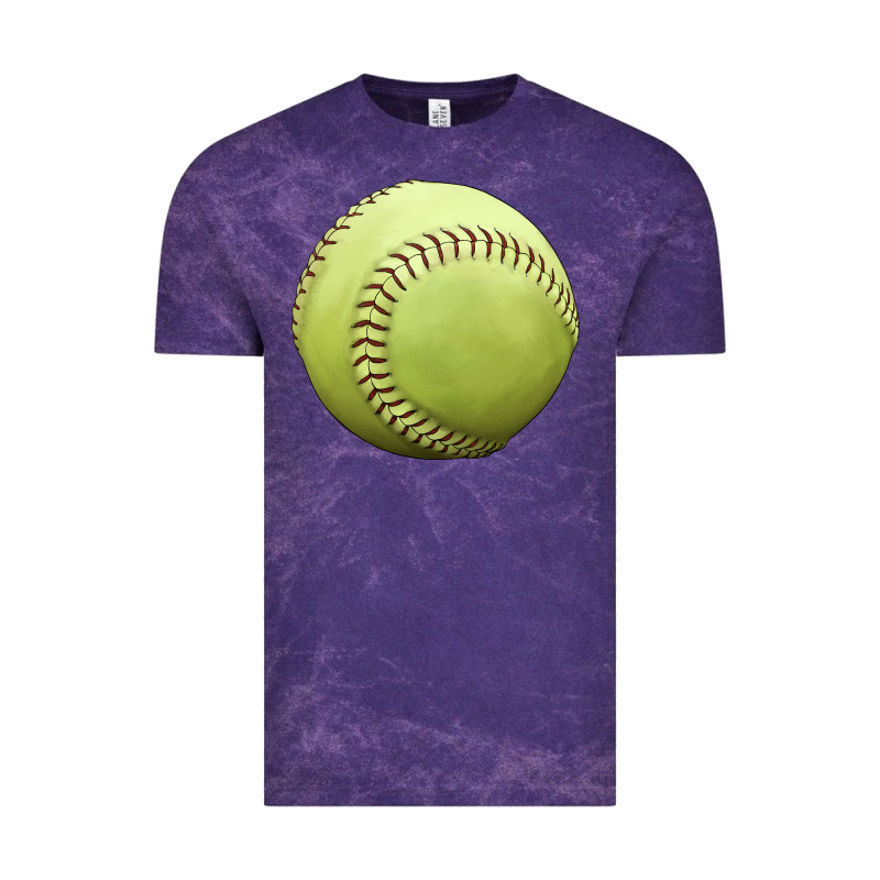 Softball Ball Vintage Tee by JahusDesignShop | Teevron