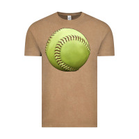 Vintage Coffee softball ball Vintage Tee - JahusDesignShop