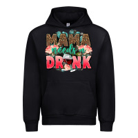 Black Mama needs a drink mothers day Urban Hoodie - CowGirlArtShop