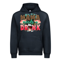 Navy Mama needs a drink mothers day Urban Hoodie - CowGirlArtShop