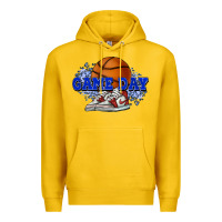 Lemon Game day Basketball Premium Hoodie - NancyCooperArtShop