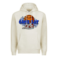 Oatmeal Heather Game day Basketball Premium Hoodie - NancyCooperArtShop