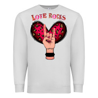 Dove Grey Love Rocks Premium Sweatshirt - Bettercallsaul