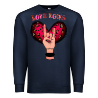 Navy Love Rocks Premium Sweatshirt - Bettercallsaul
