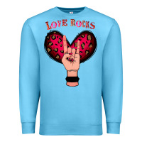 Ocean Blue Love Rocks Premium Sweatshirt - Bettercallsaul