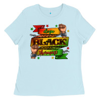 Baby Blue dope black therapist juneteenth Ladies Tee - texasbilliewilder