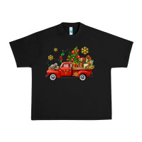 Black Christmas truck Urban Heavy Tee - AdoDesignShop