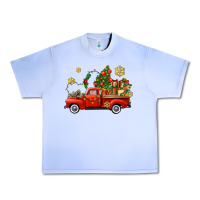 Grape Ice Christmas truck Urban Heavy Tee - AdoDesignShop