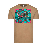 Vintage Coffee armed forces day love my soldier Vintage Tee - Artiststas
