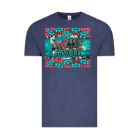 Vintage Denim armed forces day love my soldier Vintage Tee - Artiststas