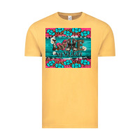 Vintage Mustard armed forces day love my soldier Vintage Tee - Artiststas