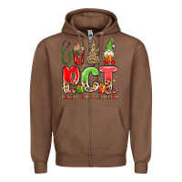 Chestnut pct patient care technician christmas Zipper Hoodie - MaliasSmallBusiness