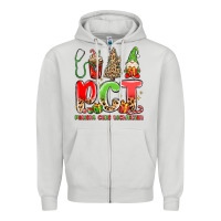 Dove Grey pct patient care technician christmas Zipper Hoodie - MaliasSmallBusiness