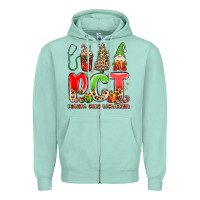 Seafoam pct patient care technician christmas Zipper Hoodie - MaliasSmallBusiness