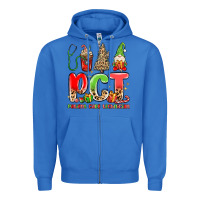True Royal pct patient care technician christmas Zipper Hoodie - MaliasSmallBusiness